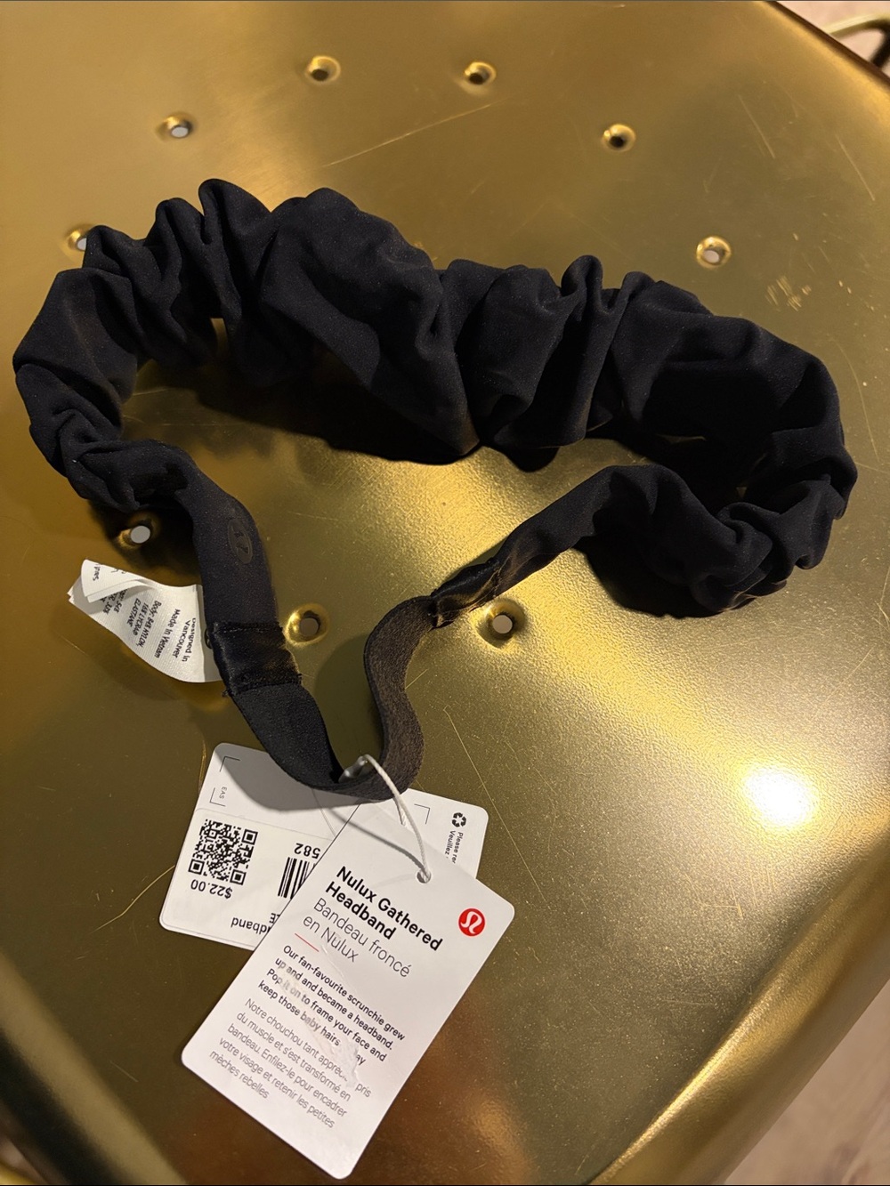 lululemon athletica Gathered Nulux Headband - Black